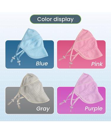 WSERE 4pcs Dustproof Breathable Cotton Half Face Shield Cover - Reusable & Washable for Men and Women - Outdoor or Daily Use - 4 Colors - Buy Online on SooperMarket.com