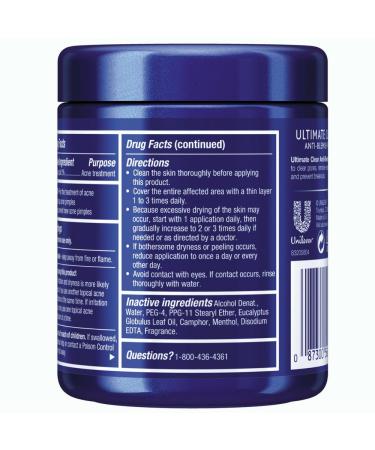 Noxzema Ultimate Clear Pads Anti Blemish 90 ct (Pack of 4) - 360 Count - Buy Online on SooperMarket.com
