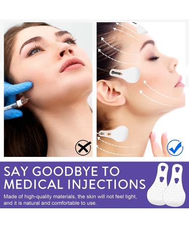 Invisible Face Lift Tape | 40PCS Ultra-thin Waterproof Makeup Tool for Wrinkle-Free Skin - Buy Online on SooperMarket.com