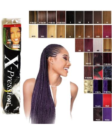 X-pression Ultra Braid Artificial Hair Extension #2 Dark Brown 210cm (3 PCS Offer) - 3 Count - Buy Online on SooperMarket.com