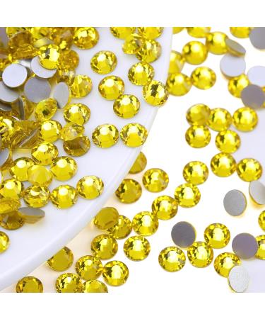 2160 PCS Rhinestones & Nail Crystals - Cittrine SS20 (4.6mm & 4.8mm) for Stunning Nail Art International Shipping Available - Buy Online on SooperMarket.com
