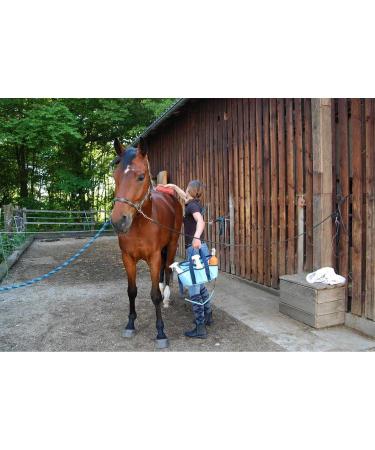 Amesbichler Horse Barn Cleaning Combat - Anti-Tangle Rake & Scratch Remover for Icelandic Horse Care | Durable Metal & String Striegel - Buy Online on SooperMarket.com