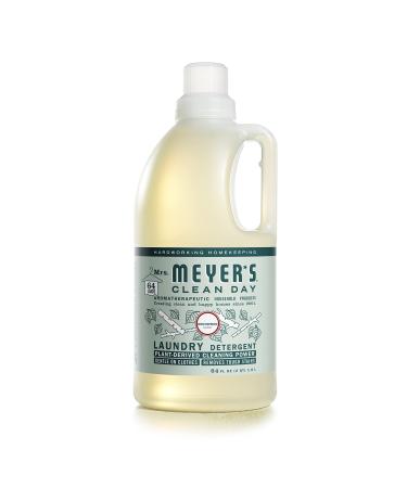 MRS. MEYER'S CLEAN DAY Liquid Laundry Detergent Biodegradable Formula Infused with Essential Oils Birchwood 64 oz (64 Loads)