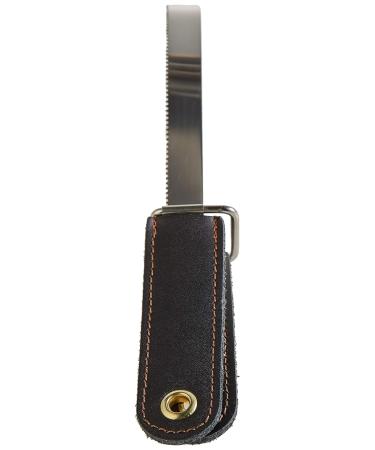Trixie 2429 Haar-Ex Metal Curry Comb for Dogs & Horses - 25x8 cm Cream/Blue | International Shipping Available - Buy Online on SooperMarket.com