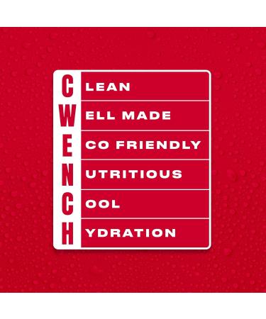 Cwench Hydration Electrolytes Mix with Magnesium Berry Crush No Sugar Keto Drink Mix Water Enhancer Powder with Celtic Salt 45 Servings 315g Berry Crush 45 Servings - Buy Online on SooperMarket.com
