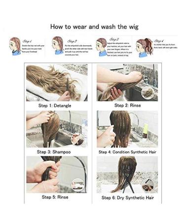 Buy BGHJUE Black Long Body Wave Wig | Human Hair Bundles & Closure | Brazilian Non-Remy Extensions for Halloween - Buy Online on SooperMarket.com