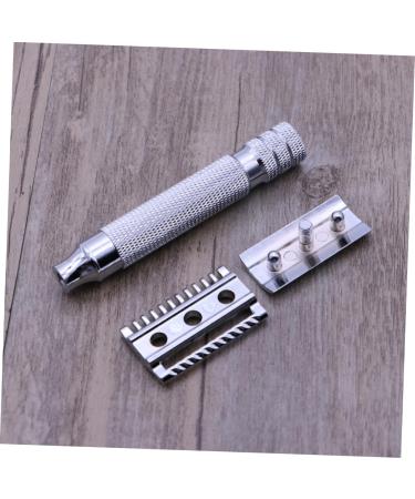 Premium Stainless Steel Safety Razor for Men - Eco-Friendly Wood Handle | Best Shaving Experience - Buy Online on SooperMarket.com