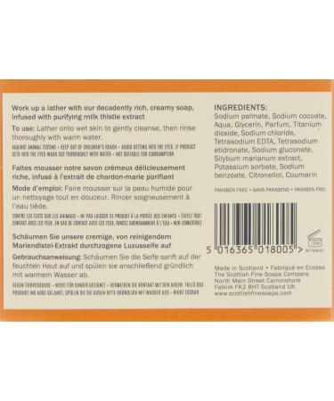 Buy Scottish Fine Soaps Thistle & Black Pepper Body Bar 200g - Luxurious Natural Skincare for International Shipping - Buy Online on SooperMarket.com