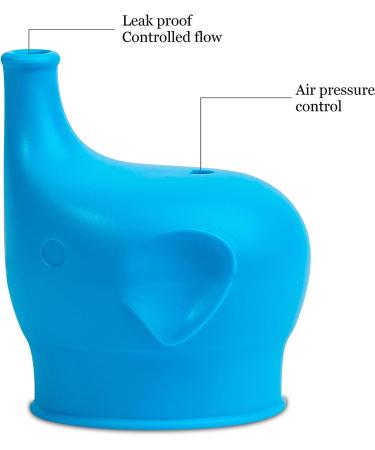 Silicone Sippy Cup Lids - Spill & Leak Proof Soft Spout for Babies, Toddlers, and Kids - Multicolor - Fits Cups 2.17-2.96 in Diameter - Buy Online on SooperMarket.com