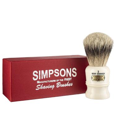 Duke Best Badger Shaving Brush- Simpson Shaving Brushes (Duke 2 Best)