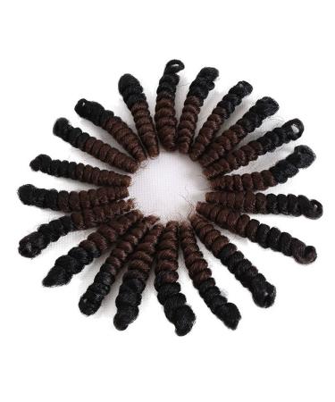 3 Packs Eunice Hair Saniya Curl Ombre Lichen Braids - Bouncy Crochet Hair (10 Inch 1B 30) - Free Hook Gift - Buy Online on SooperMarket.com