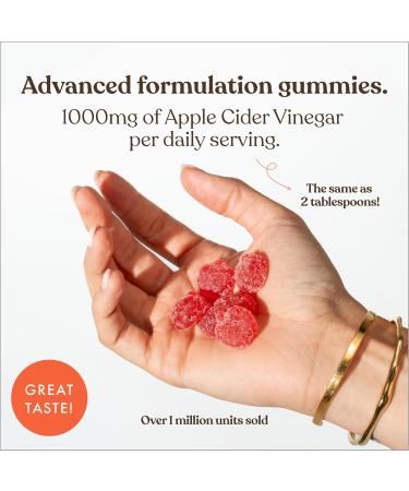 Apple Cider Vinegar Gummies 1000mg with Vitamin B12 & Folic Acid | 60 High Strength ACV Capsules | Enhanced with Pomegranate & Beetroot | Vegan Friendly | Free Soul - Buy Online on SooperMarket.com