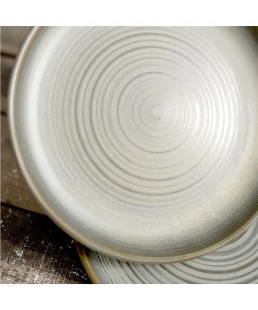 Serving Plates Steak Plate Ceramic Dinner Plate Circular Household Flat Plate Dinner Dessert Plate Kitchen Restaurant Ceramic Flat Plate for Appetizer Dinner and Desserts (Color : B) - Buy Online on SooperMarket.com