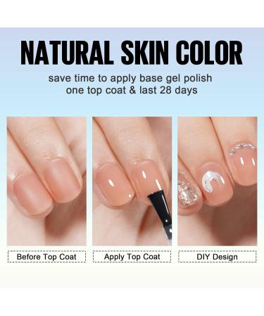 TOMICCA Extra Short Oval Nail Tips 180PCS Soft Gel Nails - Matte Full Coverage 15 Sizes - Nude Press On Tips for Nail Art Extensions - Buy Online on SooperMarket.com