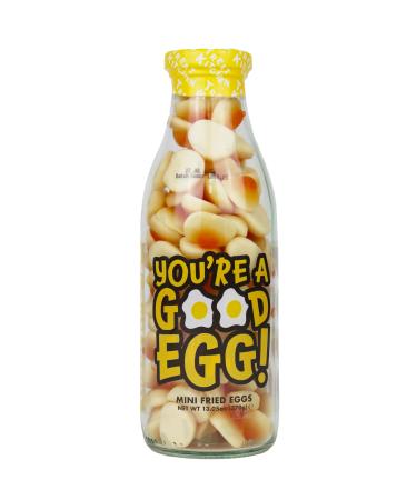 Sweets Bottle You re A Good Egg Gummy Fried Egg Sweets Candy Gift Treat Kitchen - 350g