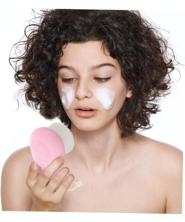Angoily Makeup Brush Cleansing & Exfoliating Facial Wash Brush | Manual Silicone Scrubber for Women - Best for Face Care - Buy Online on SooperMarket.com