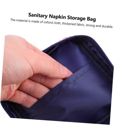 DOITOOL 28 Pcs Sanitary Napkin Storage Bag Bundle - Cute Canvas Pouch Holder for Women - Menstruation Tampon Storage Solution - Buy Online on SooperMarket.com