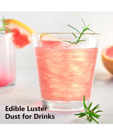 Jelife Rose Gold Edible Luster Dust - 20 grams Food Grade Cake Dust Shimmer Powdered  Tasteless Edible Metallic Powder Food Coloring for Cake Decorating  Chocolates  Fondant  Painting & More  Vegan Rose-Gold - Buy Online on SooperMarket.com