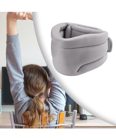 Colcolo Neck Support Brace with Foam Pillow Adjustable Cervicorrect Neck Support for Work & Sleep Gray - Buy Online on SooperMarket.com