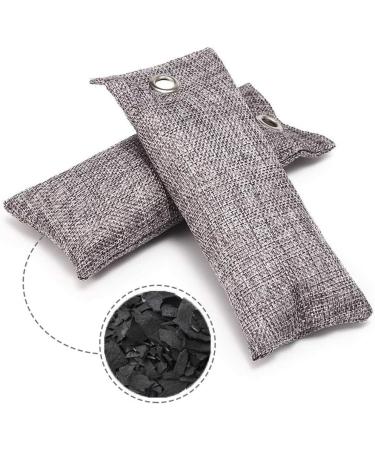 Floahazz Bamboo Charcoal Air Purifying Bag () 50G Activated Charcoal Odor Absorber Natural Air Freshener Shoe Odor Eliminator Moisture Absorber for Closet Deodorizer - Buy Online on SooperMarket.com