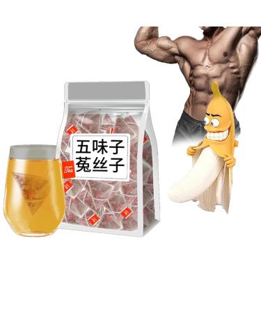 Five Flavors Goji Berry Tea Men's Essentials Essential Pure Chinese Herbal Medicine for Men Four Famous Five Flavors Wolfberry Tea Chinese Kidney Care Tea (1BOX)