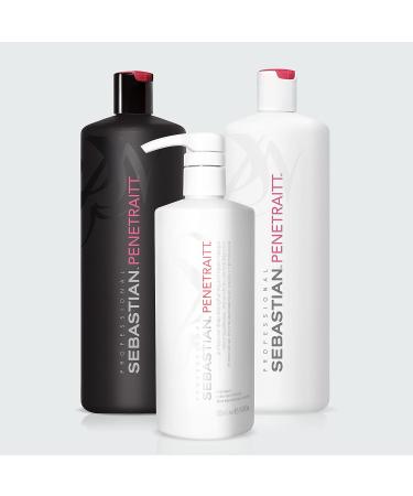 Sebastian Professional Penetraitt Deep Repair Masque 16.9 fl oz | For Damaged & Color Treated Hair - Buy Online on SooperMarket.com