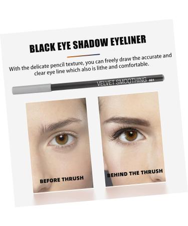 Healvian 36 Pcs Black Eyeliner 1 Black Waterproof Eyeliner Practical Eyeliners Makeup Eye Makeup Tool Wood 1 count (Pack of 1) Blackx3pcs - Buy Online on SooperMarket.com