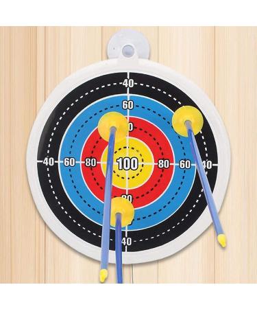 Indoor Suction Cup Archery Target Set for Kids - Toy Bow and Arrow Practice - Buy Online on SooperMarket.com