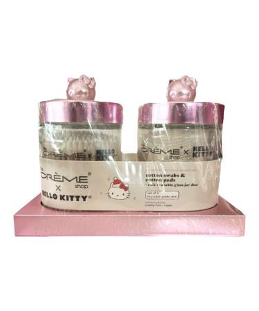 The Creme Shop Hello Kitty Cottons swabs & Cotton Pads Set of 2
