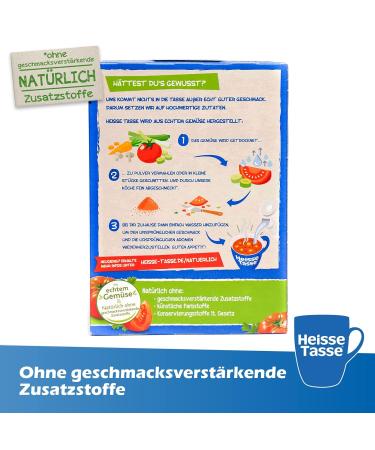 Erasco Hot Cup Tomato Cream Soup - Quick 2-Minute Snack (3 x 21g) - Instant Deliciousness! - Buy Online on SooperMarket.com