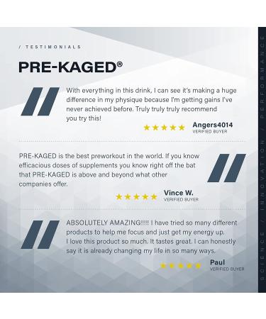 Buy Kaged Muscle PRE-KAGED Pre-Workout Primer - Pink Lemonade 1.30 lb (588g) for Energy & Focus - Buy Online on SooperMarket.com