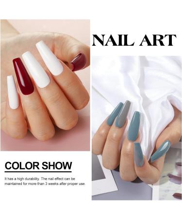 PEACECOLOR Gel Nail Polish Kit with 36W Nail Dryer - 18pcs Set, No Wipe Base & Top Coat, Manicure Tools - Perfect Gift for Women | PH0022 - Buy Online on SooperMarket.com