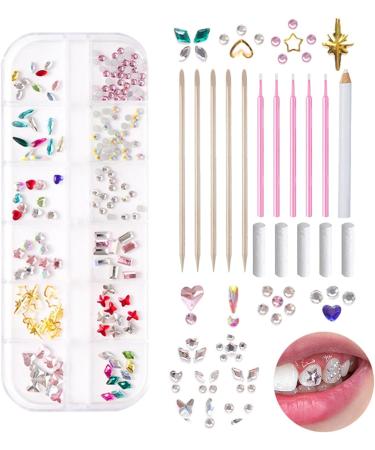 Buy NIKTULE DIY Crystal Tooth Sets - Complete Disch-Edelstein Collection for Men & Women | International Shipping Available - Buy Online on SooperMarket.com