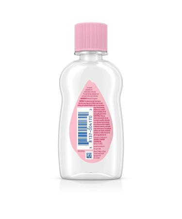 Johnson's Baby Oil 3 fl. oz - Hypoallergenic & Original Mineral Oil for Moisture Protection - Buy Online on SooperMarket.com