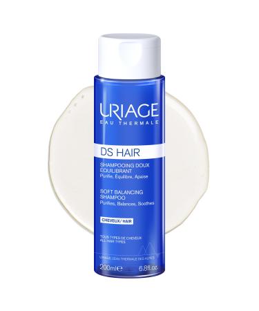 URIAGE DS Hair Anti -Schuppen Treatment Shampoo 200 ml - eliminates dandruff relieves itching cleaned & rebelled - for all hair types - sensitive & irritated scalp 200 ml (1 Pack)