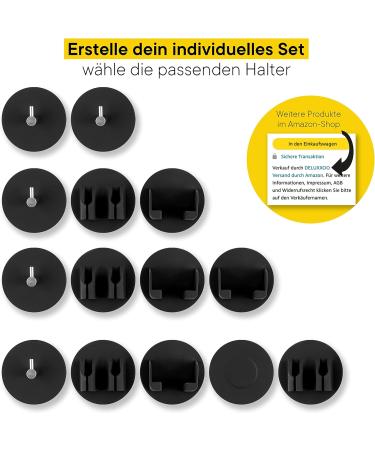 DELUXXOO High-Quality Magnetic Holder - Self-Adhesive Silicone Bathroom Organizer | No Drilling | Extra Strong Hold - Shop Now! - Buy Online on SooperMarket.com