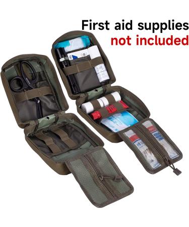 Buy Crisis First Aid Bag | Tactical EDC IFAK Pouch for Outdoor & Camping | Travel Pharmacy & Motorcycle Gear - Buy Online on SooperMarket.com
