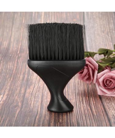 Neck Duster Brush Soft Hair Brush Salon Hairdresser Stylist Hair Cleaning Brush Neck Brush with Handle - Buy Online on SooperMarket.com