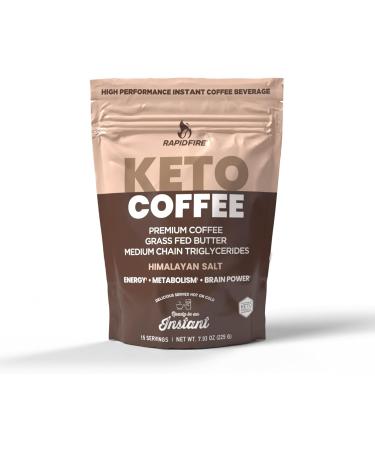 RAPIDFIRE Ketogenic Coffee 7.93 oz (225 g)