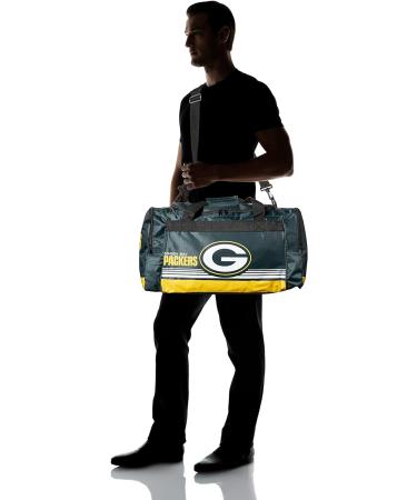 Green Bay Packers Medium Striped Core Duffle Bag - Official NFL Merchandise - Buy Online on SooperMarket.com