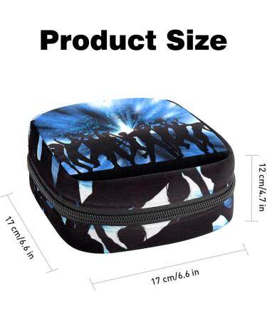 Party Background Sanitary Napkin Storage Bag Feminine Menstrual Cup Pouches Nursing Pad Holder Tampon Bags Portable Period Bag for Women Teen Girls 1Pcs Multi-colored 8 - Buy Online on SooperMarket.com