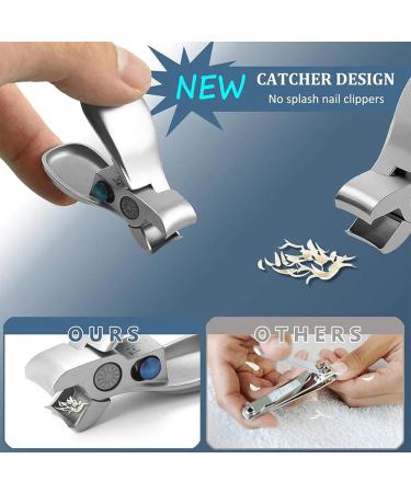 Nail s- Nail Grooming Tool Wide Jaw Nail Cutter | Extra Large Opening Nail s Sturdy Thick Fingernail Toenail s Cutte Stainless Steel Nail s Cutter for Men Women 2 Piece Set - Buy Online on SooperMarket.com