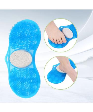 Shower Foot Scrubber Mat - Massage and Cleanse Feet Easily - Buy Online on SooperMarket.com