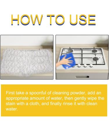 Super Strong Kitchen Cleaner Powder - Heavy Duty Degreaser & All-Purpose Cleaner for Tough Kitchen Messes | International Shipping Available - Buy Online on SooperMarket.com