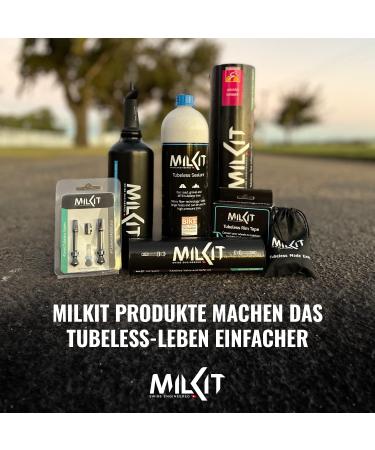 Buy milKit Tubeless Rim Tape - 28 Inch Rim Protection for Road Bikes MTB & Gravel - 10m x 25mm | International Shipping - Buy Online on SooperMarket.com