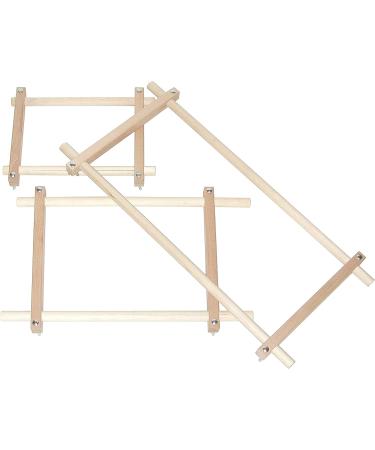 Frank A. Edmunds Split Rail Scroll Frame Set 2800 - Premium Quality for Embroidery and Cross-Stitch Projects - Buy Online on SooperMarket.com