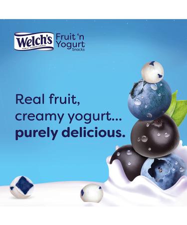 Welch's Fruit Snacks Fruit 'n Yogurt Variety Pack - Bulk Pack of 42 Individual 0.7 oz Bags - Strawberry Blueberry Acai & Mango Peach Flavor - Single Serve Snack - Buy Online on SooperMarket.com
