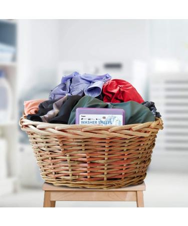 Travel Laundry Detergent Sheets - Fresh Scent Easy to Use 64 Loads - Enyur Washer Sheets (2 Pack - Buy Online on SooperMarket.com