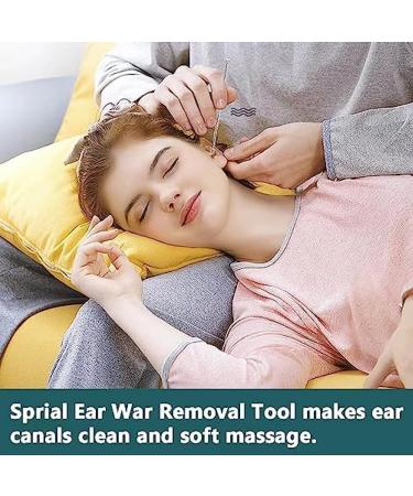 Spiral Ear Wax Remover Kit - Double-Ended Metal Ear Cleaner for Easy Earwax Removal - Buy Online on SooperMarket.com