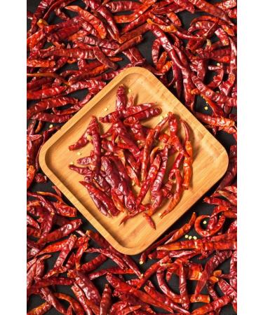 100% Natural Dry Red Chilli Whole - 100gm | Premium Quality Whole Red Chilli - Buy Online on SooperMarket.com